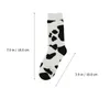 Girl Dresses 2 Pairs Cow Print Socks Girls Comfortable Winter Printed Cotton Sports Lovely Durable Woman Fashionable