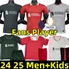 24 25 Mac Allister Darwin Luis Diaz Soccer Jerseys Virgil Gakpo A.Becker Szoboszlai Men Kids Kits Diogo J. Elliott Fans Player Player Home Away Third Football Shirt