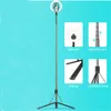 L06 Portable da 8 "Light Tripode Selfie Stick