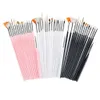 Neue Maniküre für Kunst 15pcs/Set Nagel Acrylflüssigpulverschnitzgelbürste