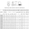 12.9 Grad Hexagonal Plug Skruvform med samma höjd upphöjd axelaxel axelgräns Bult M5M6M8M10M12