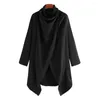 Trench maschile maschile Street High Collar Cape Giacca irregolare Mashi