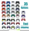 Contrôleur sans fil PS4 GamePad de haute qualité 35 couleurs pour le jeu de joystick avec accessoires de console de boîte de détail1109481