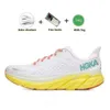 Hokah Hokahs One Shoes Womens Bondi 8 Clifton 9 무료 사람 흰색 달걀 노그 변속 모래 트리플 흑해 운동 골든 코스트