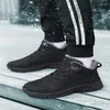 Chaussures de fitness Randonnée des hommes Bottes de coton en peluche d'hiver pour hommes