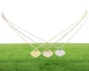 Jewerly Stainless Steel 18K Gold Miltated Necklaceショートチェーンシルバーハートネックレスペンダントロケットネックレス女性用Coupl9535776