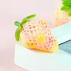 Dekoracja imprezy referze fałszywe truskawki symulowane modele truskawek sztuczne owoce ozdoby