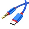 USB C -C до 3,5 мм кабель кабеля Aux Cable Advension Adensension для автомобильных наушников тип C -гнезда гнезда для Samsung Xiaomi