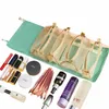 4pcs в 1 Travel Cosmetic Bag Women Mesh Make Up Box Sags Bustician Fumery Maving Makeup щетки для хранения губной помады U6pk#