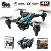 Drone 2024 Yeni K12Max Drone Professional 4K HD Kamera Hava Fotoğrafçılığı Fırçasız Motor WiFi WiFi Engeli Kaçınma RC Quadcopter 240416