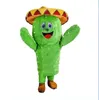 2024 Nieuwe volwassen cactus volwassenen mascotte kostuum leuk outfit pak verjaardagsfeestje Halloween Outdoor Outfit Suit