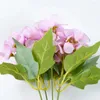 Dekorative Blumen 28 cm Bunte Begonia künstlich gefälschte 35 Köpfe Hochwertige Seide für Party Hochzeitsheimdekoration