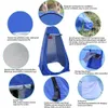 Portable Outdoor Camping Tent Shower Simple Bath Cover Changing Fitting Room Mobile Toilet Fishing Pography 240416