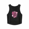Дизайнерские лучшие женские дизайнерские рубашки для женских брарбин-танков Барби Топ Топ Черный белый leter Хлопта