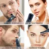 6 I 1 Female Electric Epilator Women Body Face Mace Multifunktionell rakmannen Intim Area Precision Rakaver Face Beard Trimmer 240409