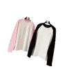 CH24 Early Spring New Fashion Fan Wen Hot Diamond Letter Trendy Personlig mångsidig raglan långärmad t t