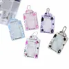 pvc Star series Kpop Photo Card Holder Idol Photo Protective Display Sleeves Kawaii Statiery Bag Pendant Keychain z8wA#