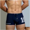 Herren Badebekleidung Schwimmen Trunks Beach Schwimmshorts für Männer desmiit Boxer Shorts y schwuler Badeanzug Badeshorts Mann Zwembroek Drop ot2qu