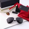 2021 Nuevas gafas de sol tendencia para hombre net rojo sapo vivo de metal polarizado