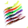 6pcs 14cm 42G ABS in plastica Big Game pesca esca di polpette per calamari per barba esche per bassia