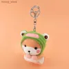 Cléchains en peluche arôme mignon peluche pendante pendante clés charmes kawaii accessoires pendants couple téléphone cadeau charme charchette clés clés en gros cadeau y240415