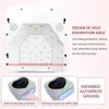 Oplaadbare UV LED NAIL LAMP PROFESSIONEEL DRAAGLOSSE DROGER VOOR MANICURE 30LEDS Gel Poolse machine Salon Tools 240401