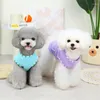 Odzież psa polarna ubrania miękkie ubranie dla psów dla psów kurtki kreskówki kostium bluzowy szczeniak