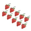 Décoration de fête 20pcs Fraile artificielle Faux réalisants Fausseful Fruit pour la table de présentation Décorations Fruits Modèles DÉCORATI HOME