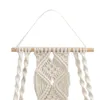 Tapisseries Bohemian Macrame Wall Hanging Shelf Modern Chic Woven