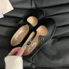 Scarpe casual Lolita per donne Girls Vintage Girls Students Uniform Flats Mary Jane Pompe da donna Pompa caduta Guida pelle