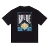 Tshirt T Rhude Shirt Women Teeショーツ