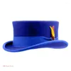 Berets Staromodne Top Hat Western Shrimmed for Women Man Casual Wear Fedoras unisex