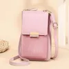 Abendtaschen 2024Women's Messenger -Tasche Schulter Handy Mini süße PU Leder Handtasche Crossbody Wallet Ladies Kartenhalter Münz Geldbeutel