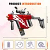 Gun Toys 2024 Soft Bullet Toy Gun Electric Toys Foam Ball Auto-Manual Sniper Rifle Shooting Game Education Toy for Kid Boy Adult Gift 240416