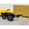 Lunettes de soleil masculines Designer LOEWF Lunettes de plaque de cadre carré pour femmes