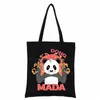 Tout ce que je veux faire, c'est Panda non aujourd'hui sac fourre-tout