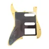 Кабели Pleroo гитара для нас, страт с Floyd Rose Tremolo Bridge Paf Humbucker сингл HSS Guitar Pickguard без контрольного удара