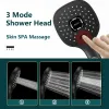 Produits Xiaomi Mijia Haut-pression Douche de douche salle de bain Précipitant la peau Spa 3 Mode Sauvegarde de douche Robinet Buzzle Accessoires de salle de bain