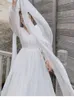 Casual Dresses White Chiffon Long Women Dress 2024 Summer V-Neck Fit and Flare Backless Floor Length Sleeve Holiday Beach