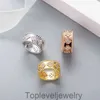 2024 Fyra Leaf Clover Cleef Ring Kaleidoscope Designer Rings for Women 18K Gold Silver Diamond Nail Ring Luxury Rings Valentine Party Designer Jewelryq1