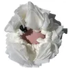 Toalha 2-em 1 Banho pó de esponja Tamanho do deslocamento de face com o esfoliante algodão macio Função dupla Função de batida x2p9
