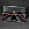 Sonnenbrille Luxus Square Vintage polarisierte Sonnenbrille für Männer Frauen Mode Reisen Fahren Anti-Blend-Sonnenbrillen Männlich TR90 Eyewear UV400 24416