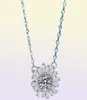 925 Sterling Silver Pendant for Women 14k White Gold GRA VVS1 Moissanite Diamond Necklace Wedding Jewelry213S1845293