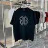 Paris Home Nouveau T-shirt Men S Vêtements d'été American Pure Cotton Half Halfleved Top Instagram Marque Short à manches