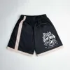 Men's Shorts Anime Mesh Jogging Shorts Mężczyźni Kobiety swobodny sport oddychające szorty plażowe Summer Fiess Gym Szybkie suszone spodnie koszykówki C5