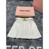 MM Home 23 Autunno/Inverno Nuovo British JK Style Short Shorte Skirt Skirt Women's Metal Belt Belt Versatile