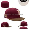 Ball Caps 2023 Designer dopasowane czapki haft haft baseballowy wszystkie drużyny logo bawełna unisex cap snapbacks street na świeżym powietrzu men dhp3z