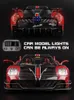 Большой 1/18 Pagani Huayra BC Supercar сплав Diecast Model Car Collection Boutique Sound Light День рождения подарки Toys 240402