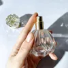 Butelki do przechowywania szklane butelka sprayu 50 ml Ultra eleganckie przezroczyste perfumy przenośna duża mgła Atomizer Alkohol Kosmetyki uzupełniające