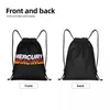 Сумки для покупок Mercury Racing Bag Backsing rackpack Sports Gym Sackpack Crong для пеших прогулок